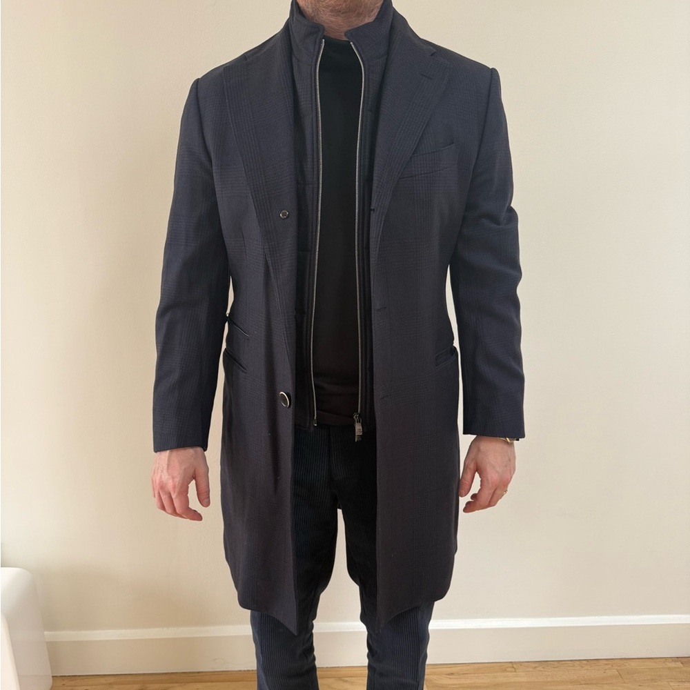 Corneliani men coat size 48